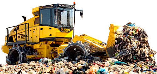 Imagen de Compactador de basura Bomag