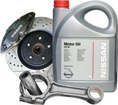 Nissan store car parts