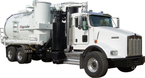 Picture of vacuum truck