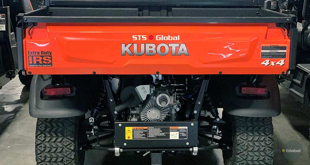 Kubota RTV rear view