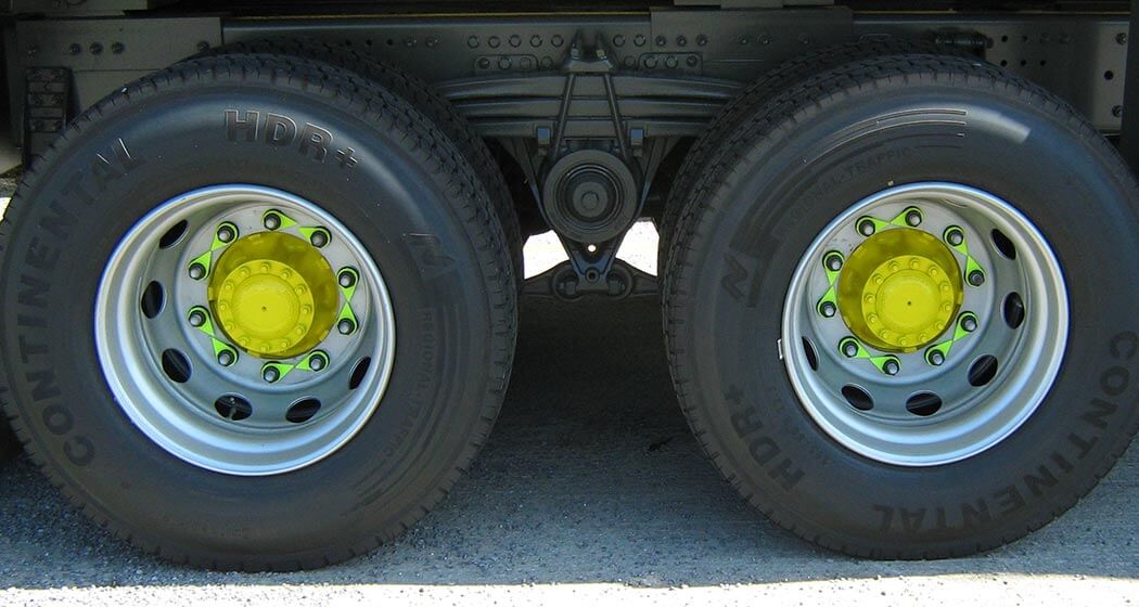 Wheel nut indicators picture 1
