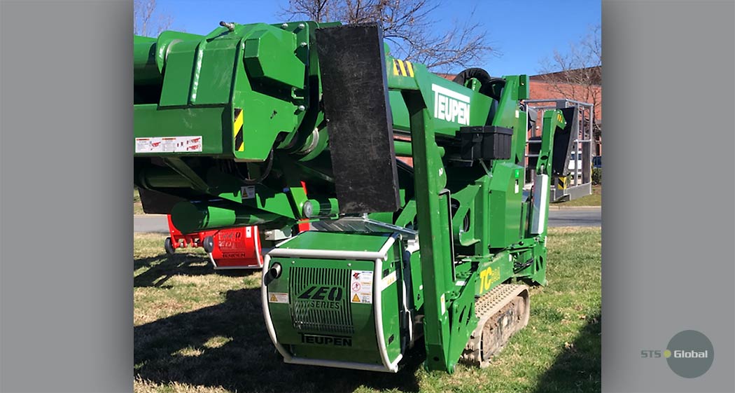 Telescopic boom lift picture