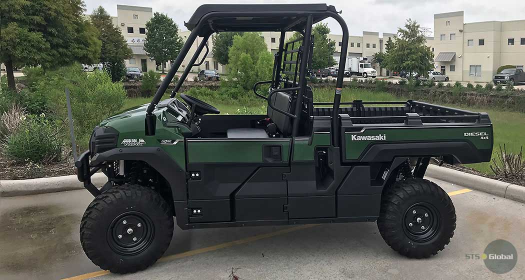 Kawasaki MULE side view